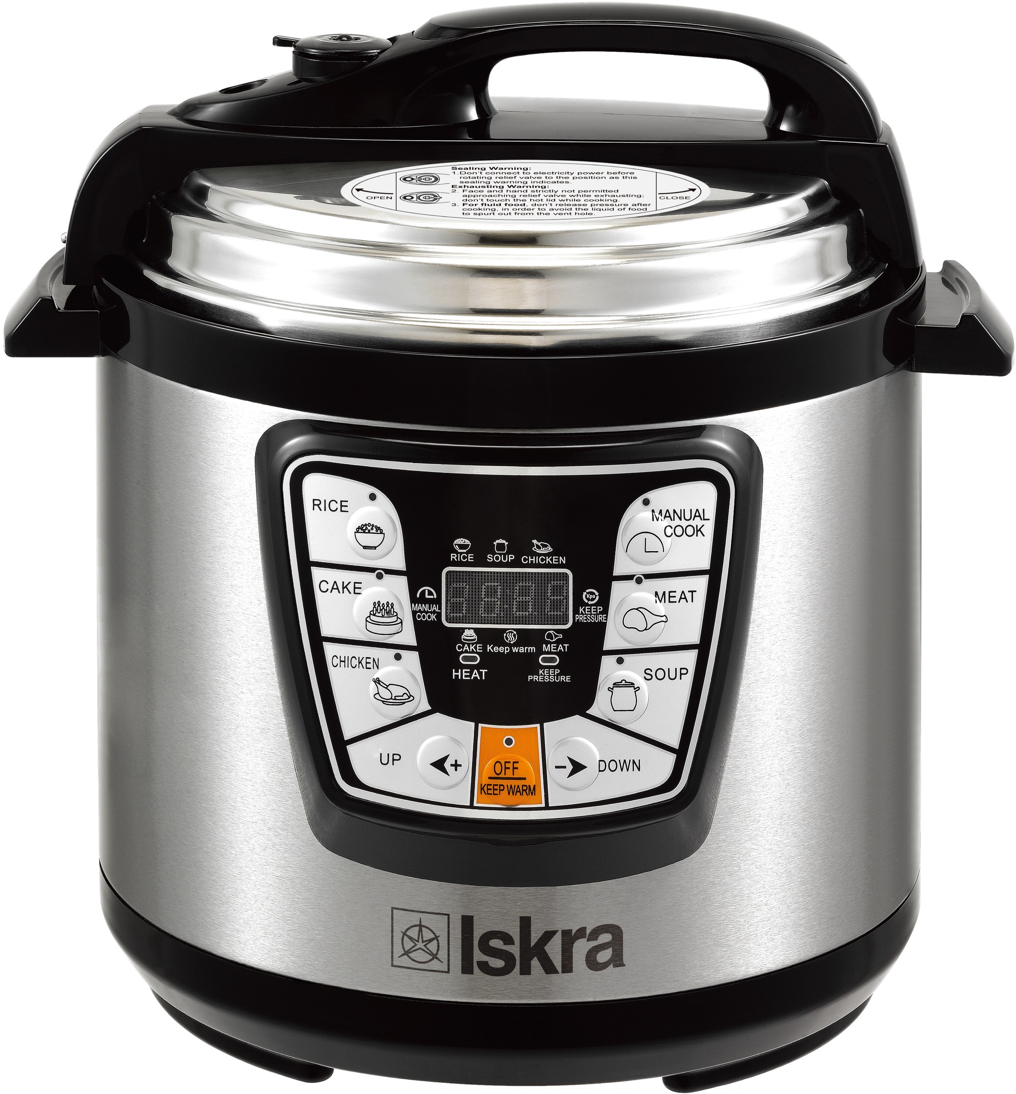 Električni kuhalnik na pritisk HM-10